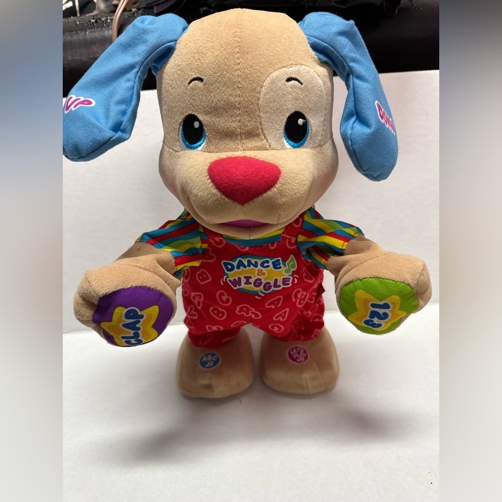 Fisher Price Dance and Wiggle 2011; Laugh & Learn Puppy Plush - Tested Works